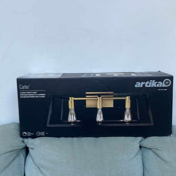 NEW ARTIKA 3-light vanity light  CARTER - Picture 4 of 9